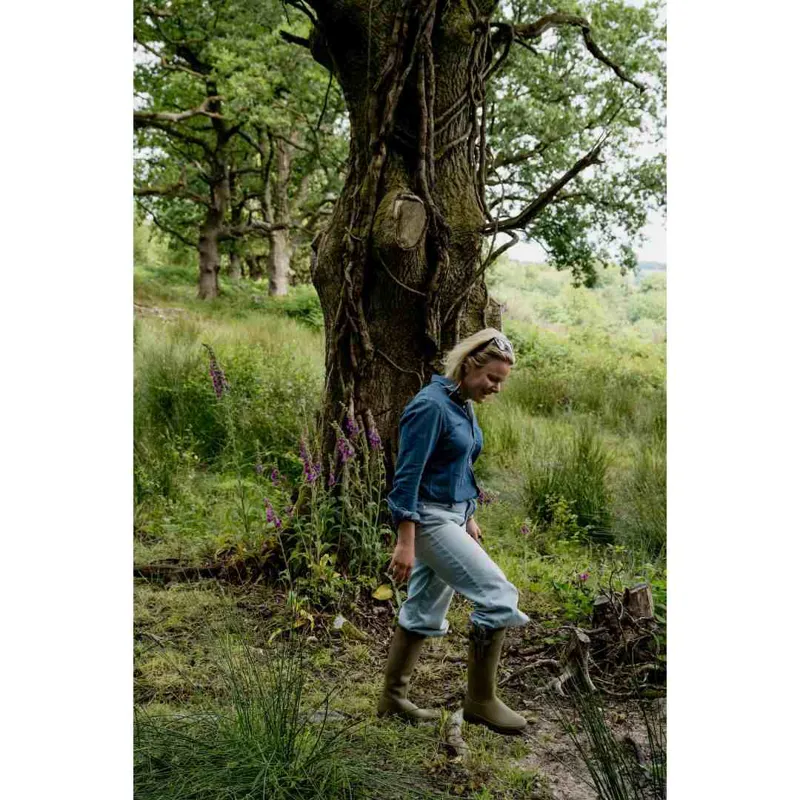 Le Chameau Vierzonord Wellingtons Ladies in Iconic Green-8