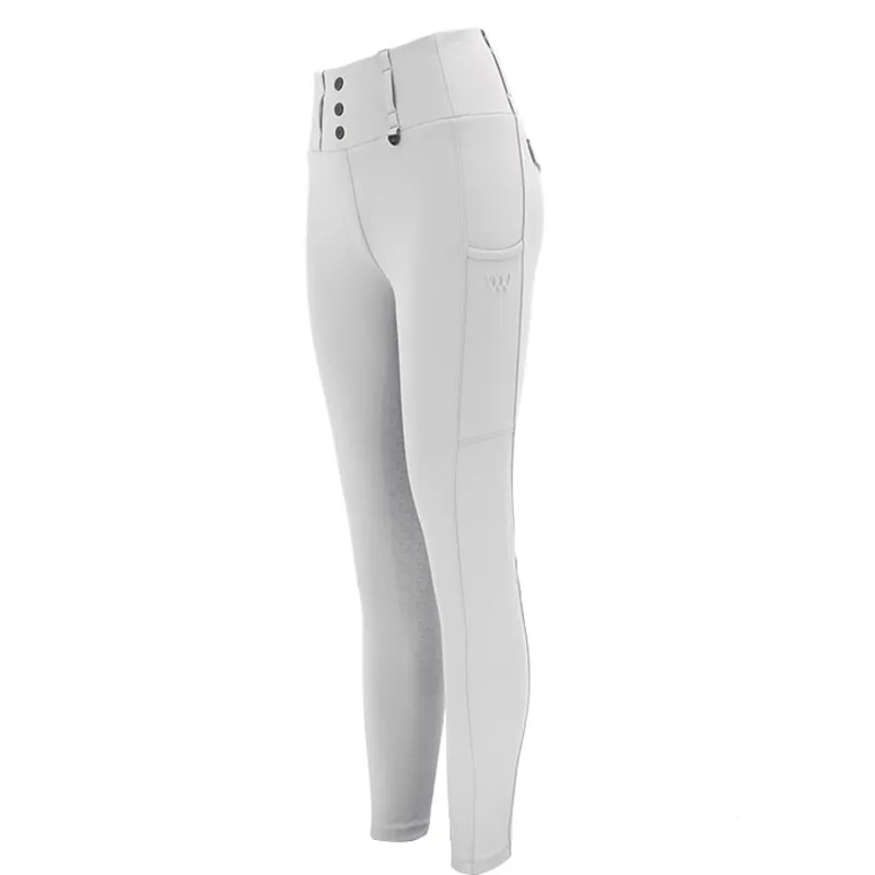 Woof Wear Competition Riding Tights Ladies in White
