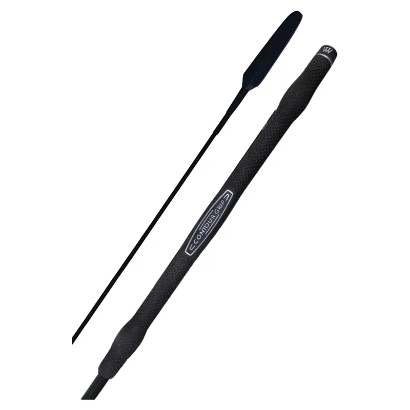Woof Wear Contour Piaffe Whip in Black