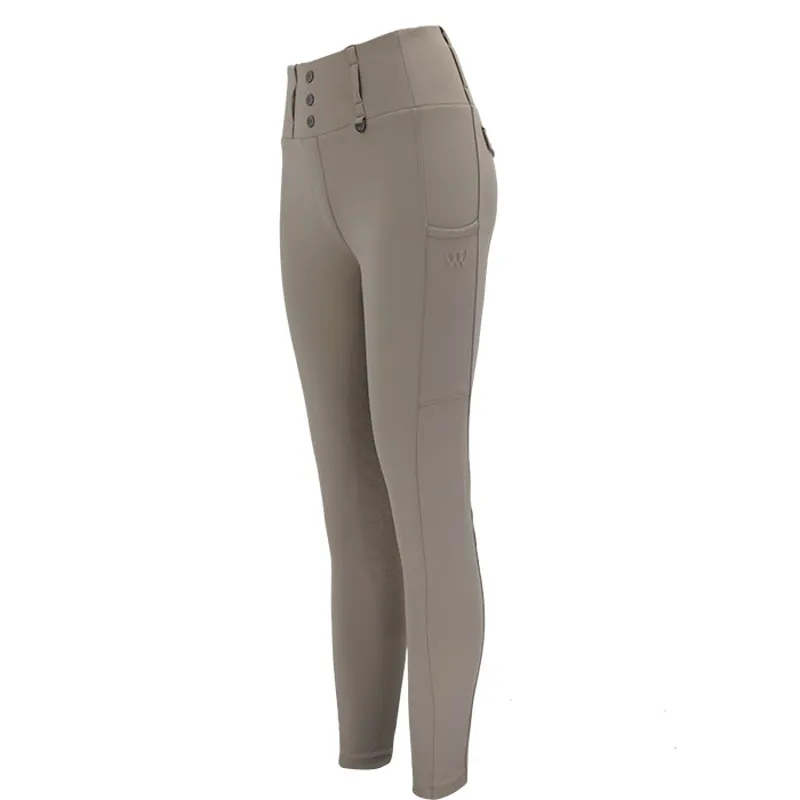 Woof Wear Vision Riding Tights Ladies in Stone