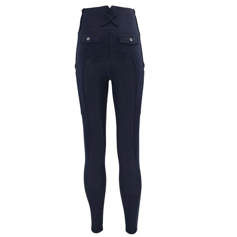 Woof Wear Vision Riding Tights Ladies in Navy-1