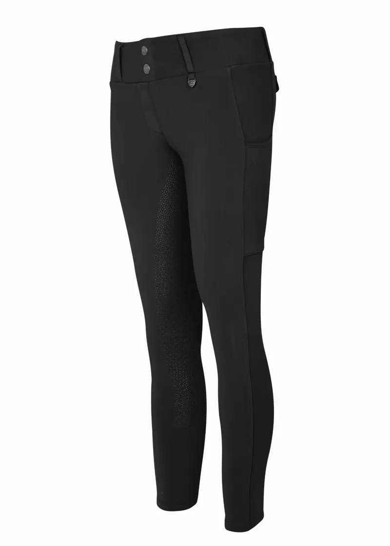 Woof Wear Young Rider Elite Riding Tights in Black-1