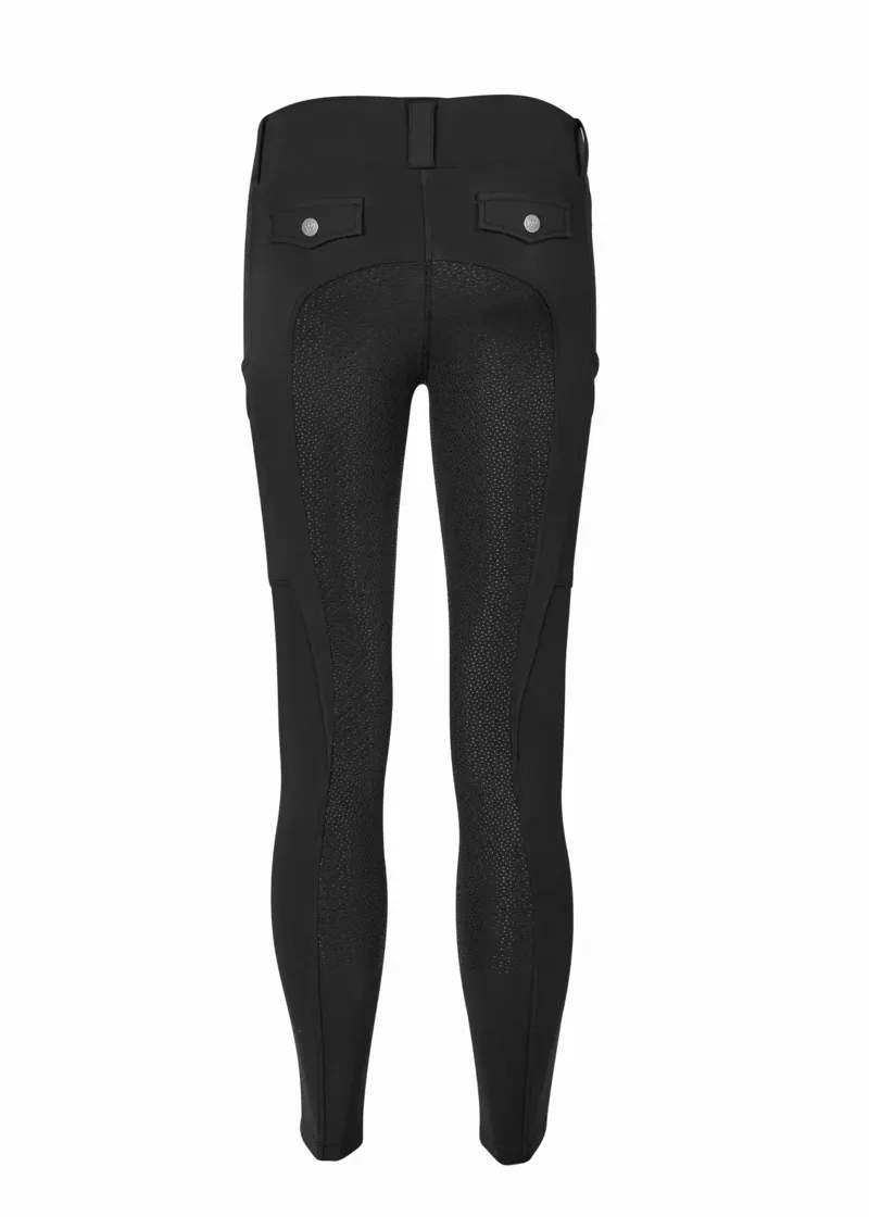 Woof Wear Young Rider Elite Riding Tights in Black-2