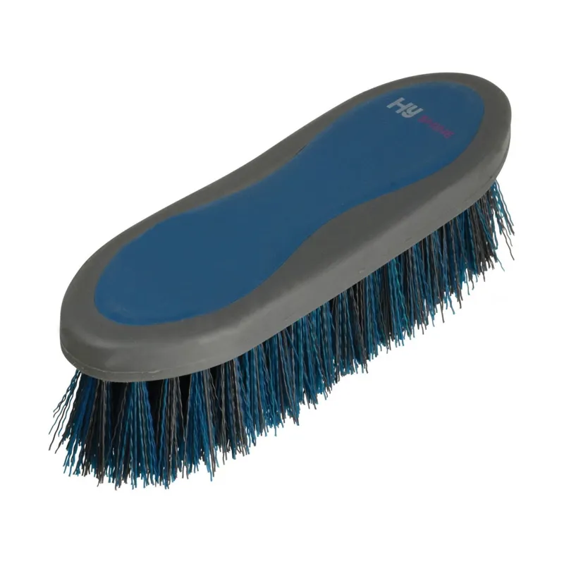 Hy Equestrian Sport Active Long Bristle Dandy Brush in Aegean Green
