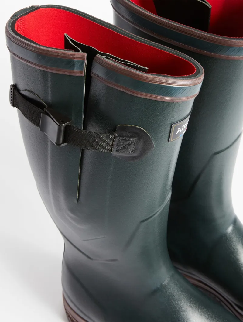 Aigle Parcours 2 Iso Wellingtons Unisex Adults in Bronze-5