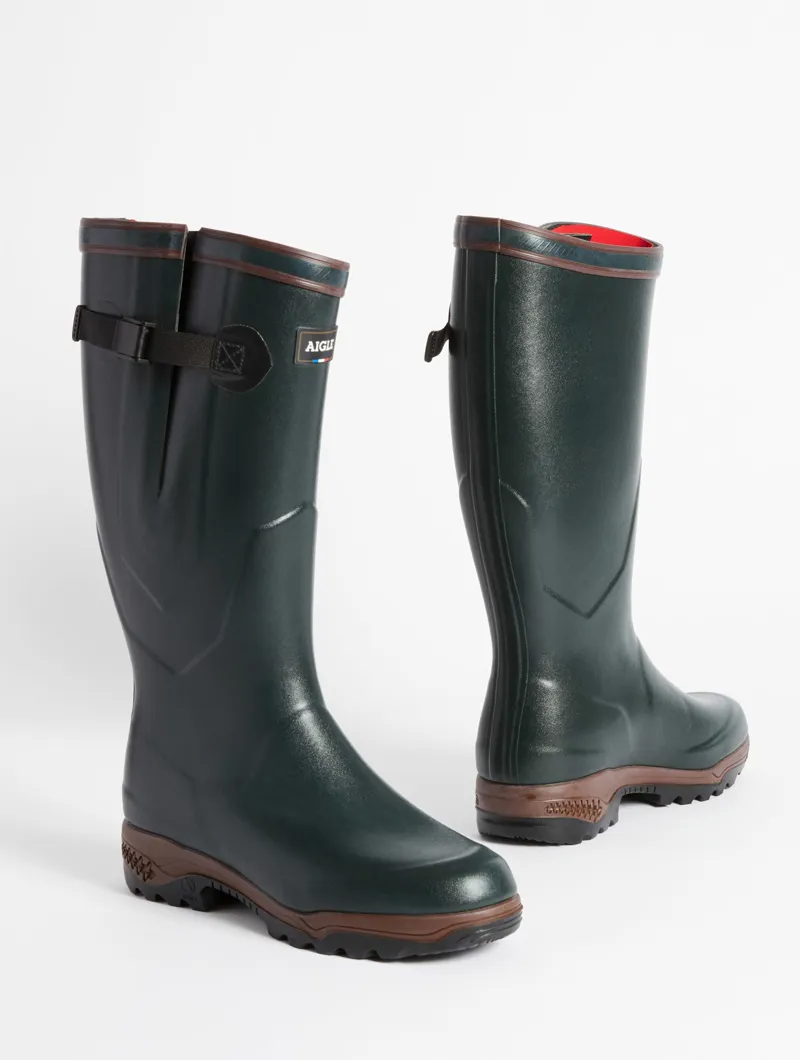 Aigle Parcours 2 Iso Wellingtons Unisex Adults in Bronze-4