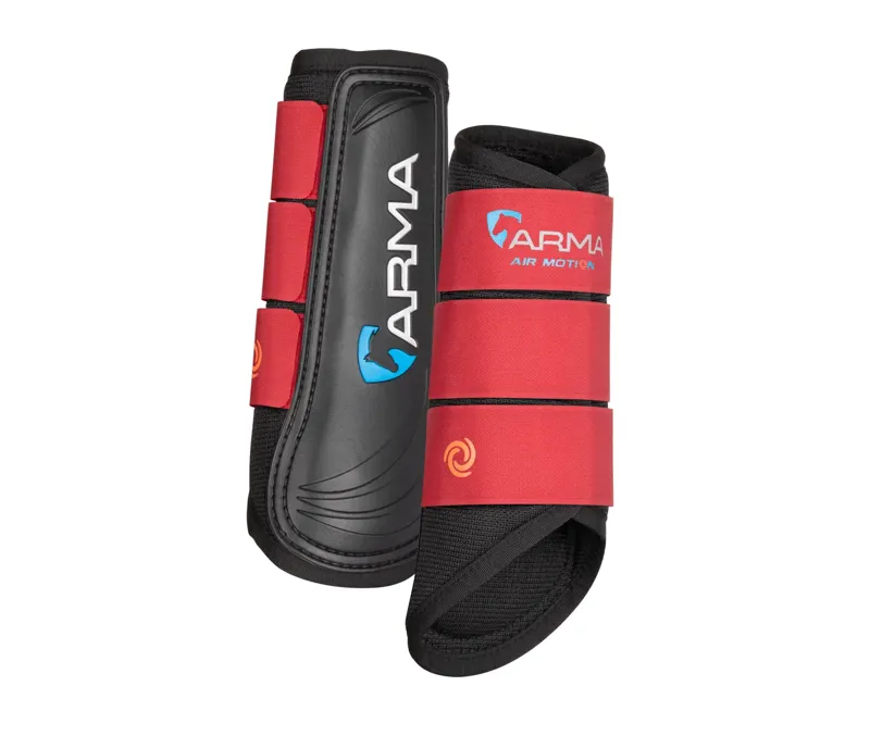 ARMA Air Motion Brushing Boots in Red