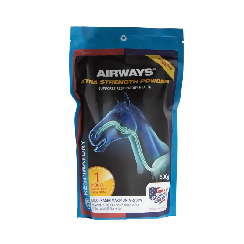 Equine America Airways Xtra Strength Powder 500g