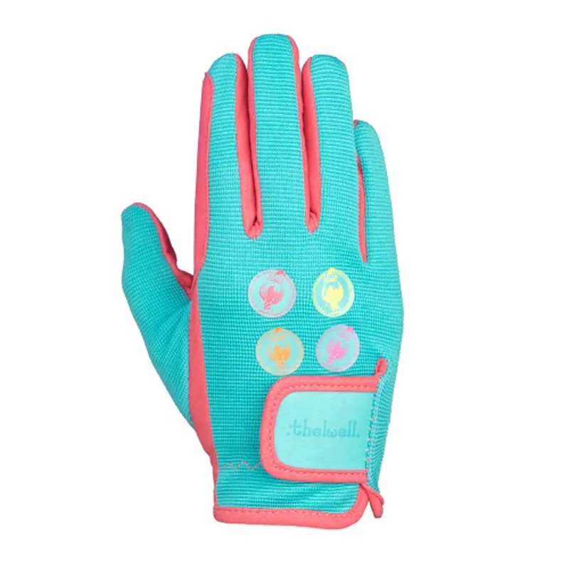 Hy Equestrian Thelwell All Rounder Riding Gloves Kids - WEB EXCLUSIVE