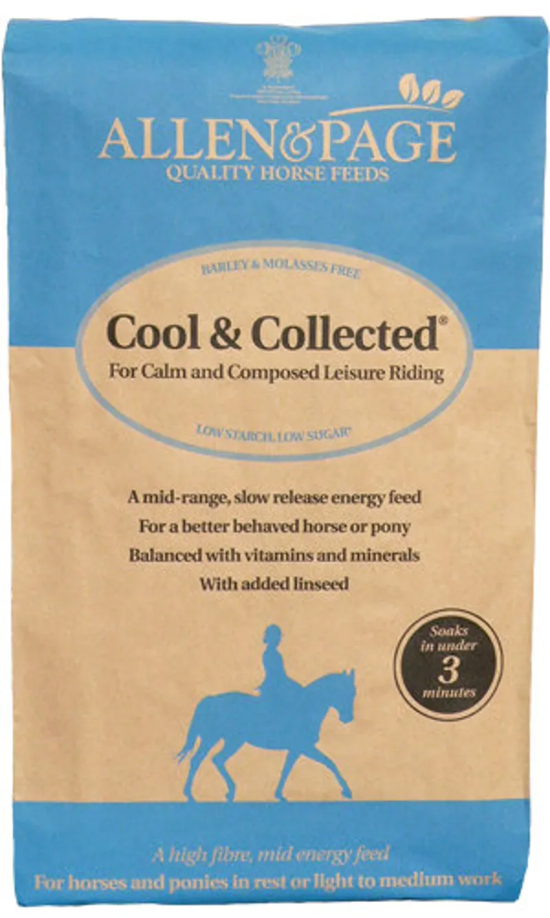Allen and Page Cool and Collected Horse Feed 20kg