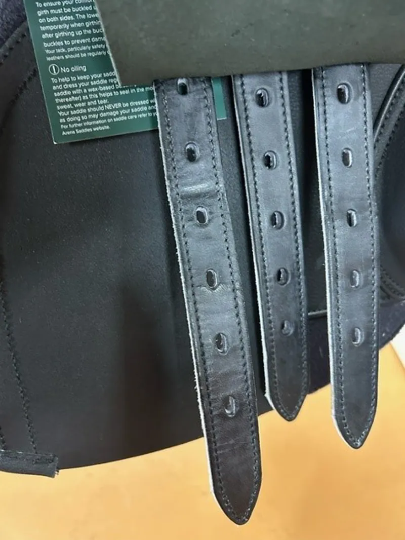 Arena High Wither General Purpose Saddle in Black-5