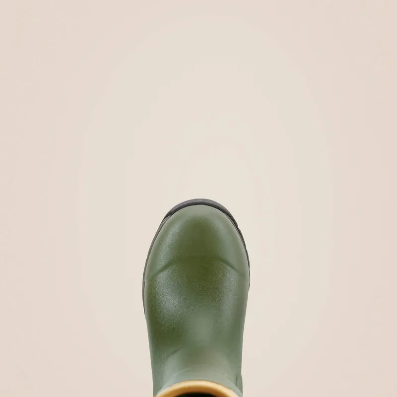 Ariat Burford Insulated Rubber Wellington Boots Ladies in Olive Green-3