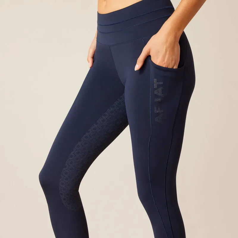 Ariat EOS 2.0 Full Seat Riding Tights Ladies in Navy Eclipse-3