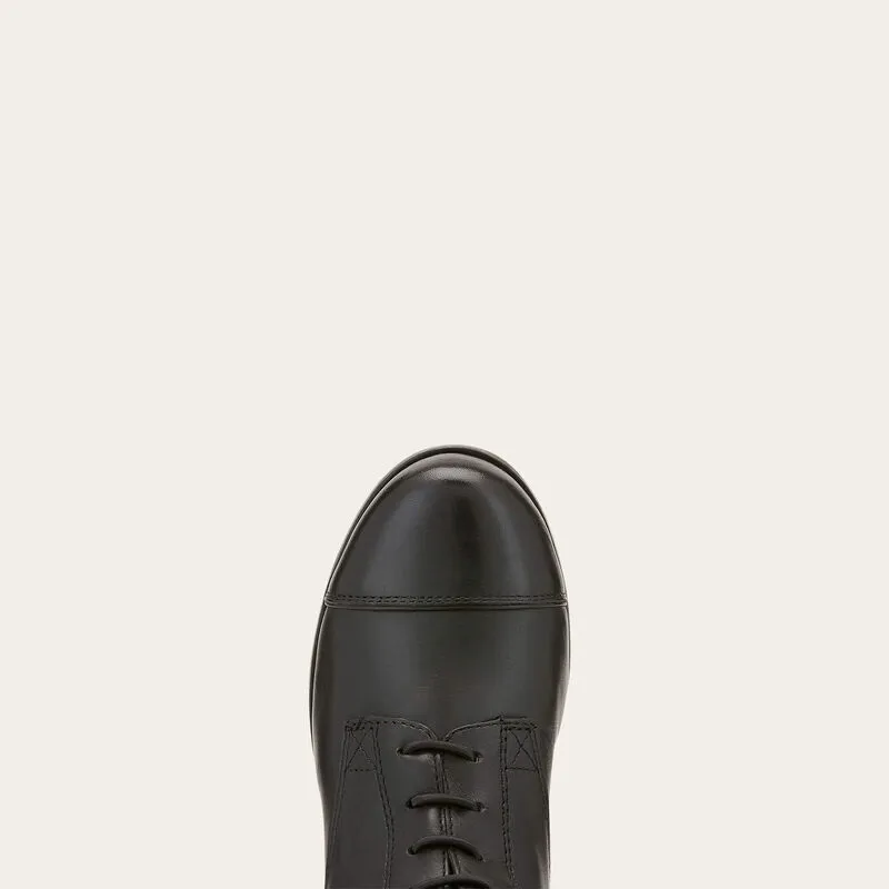Ariat Heritage Contour Field Zip Tall Riding Boot Kids in Black-4