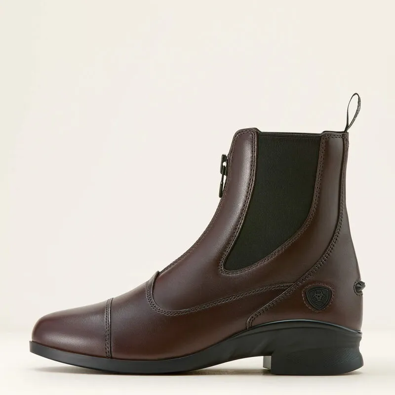Ariat Heritage Zip Paddock Boot in Light Brown-2