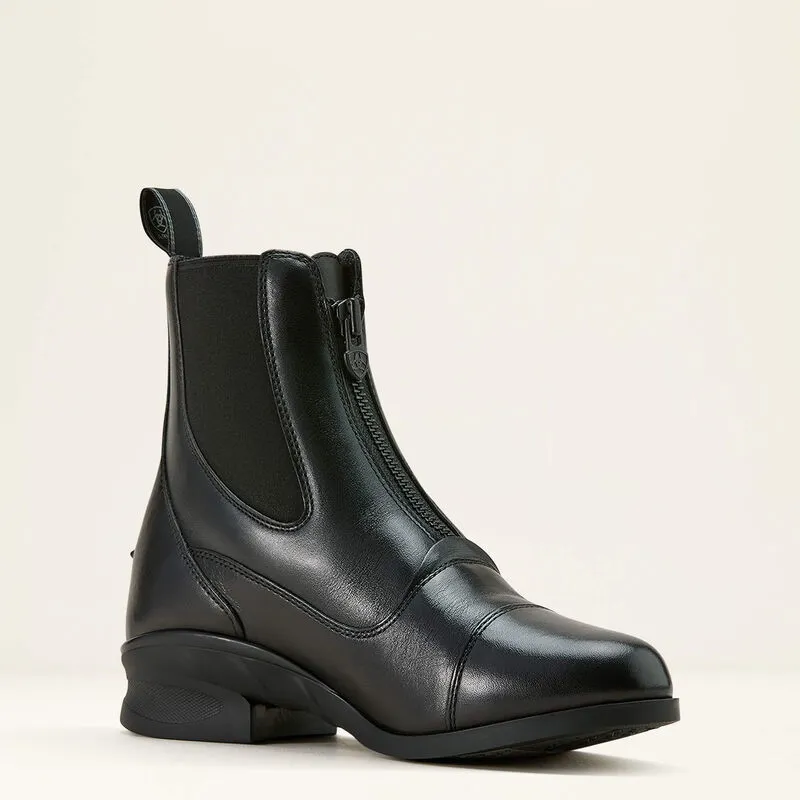 Ariat Heritage Zip Paddock Boot in Black-6