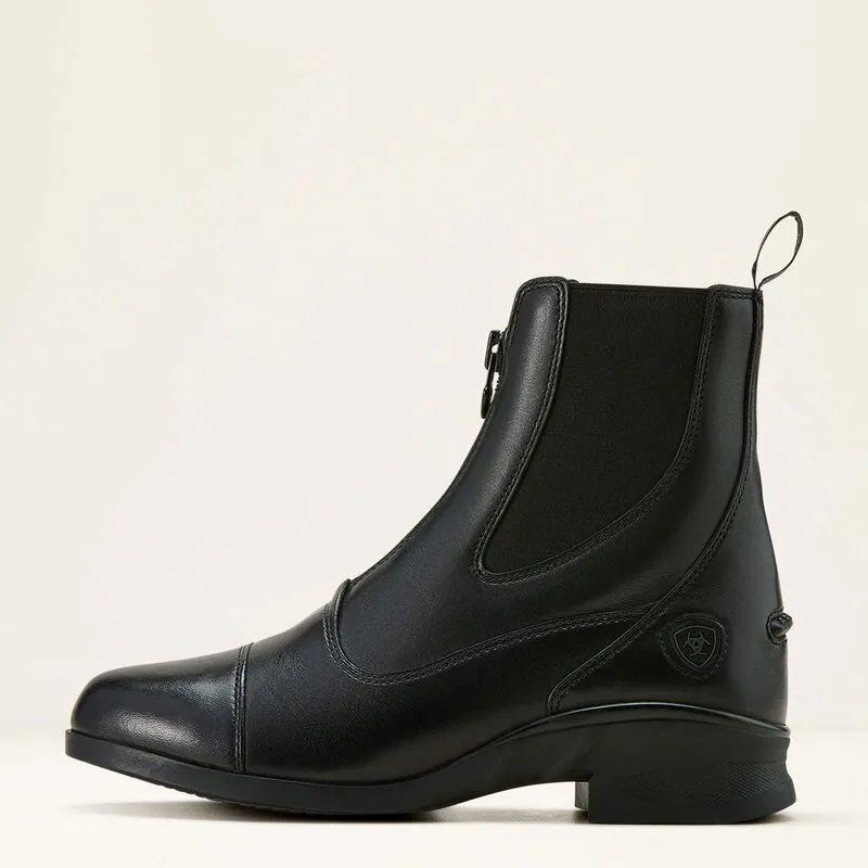 Ariat Heritage Zip Paddock Boot in Black-1