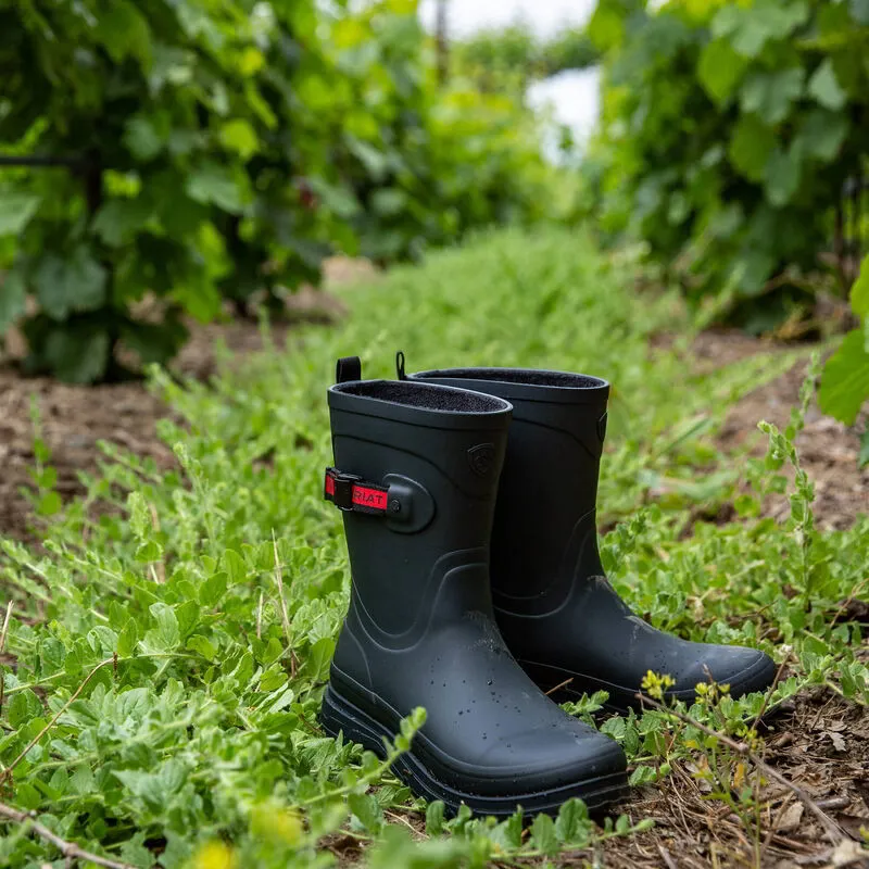 Ariat Kelmarsh Mid Rubber Boot Ladies in Navy-7