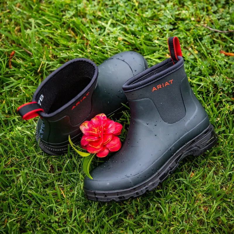 Ariat Kelmarsh Shortie Rubber Boot Ladies in Navy-8