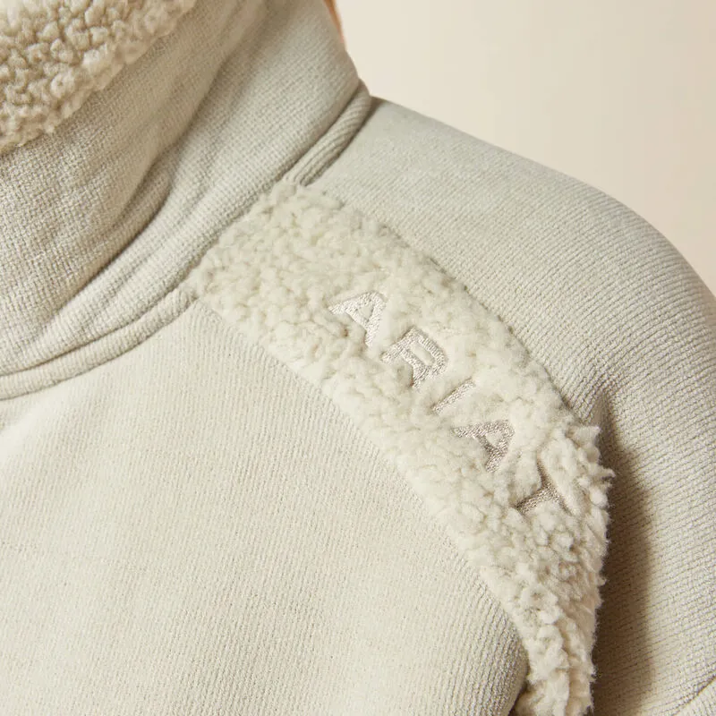 Ariat Lafayette Full Zip Fleece Ladies in Pelican-2