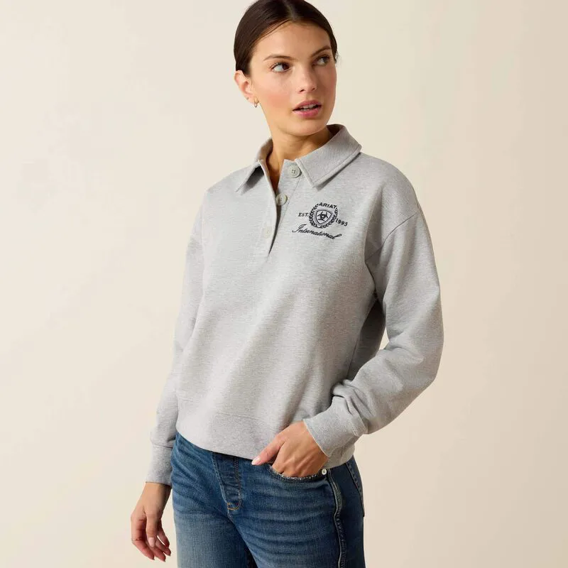 Ariat Lovett Sweatshirt Ladies in Heather Grey
