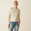 Ariat Martine Sweatshirt Ladies in Pelican Heather