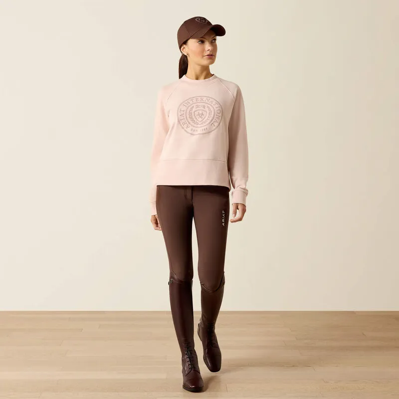 Ariat Martine Sweatshirt Ladies in Sepia Rose-2
