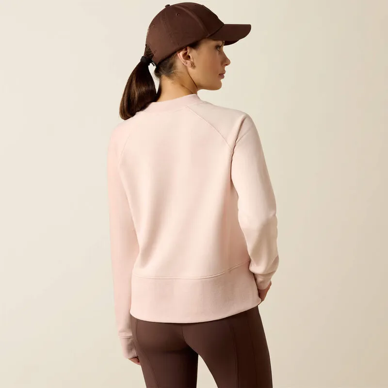 Ariat Martine Sweatshirt Ladies in Sepia Rose-3