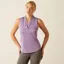 Ariat Mesa Sleeveless Baselayer in Chalk Violet