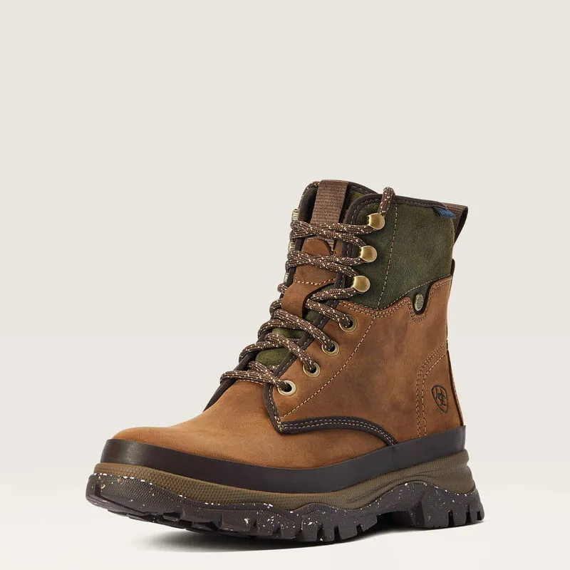 Ariat Moresby H20 Waterproof Boot in Oily Distressed Brown