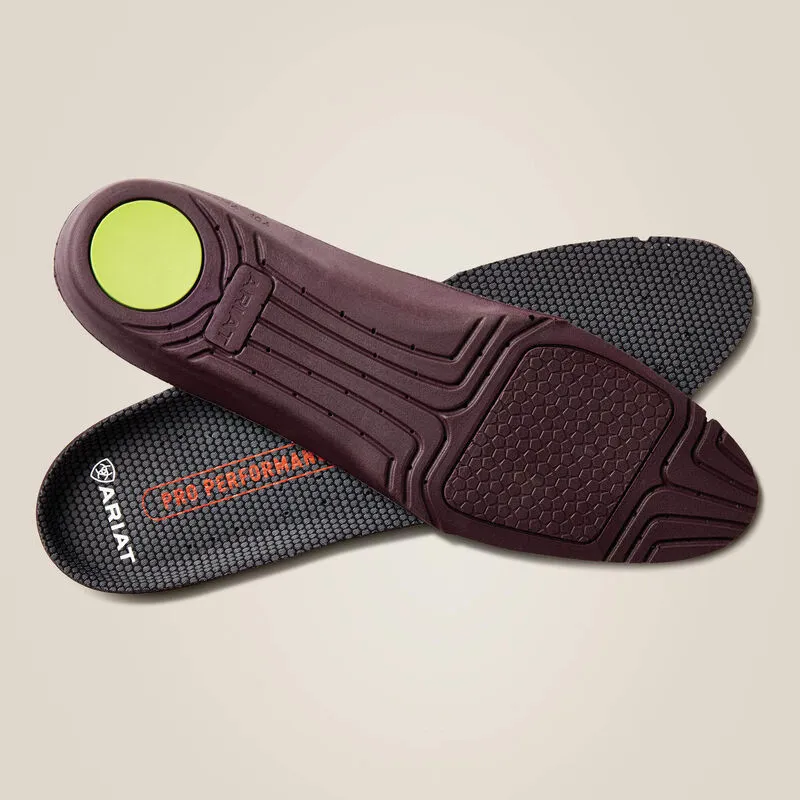 Ariat Pro Performance Insole Round Toe Footbed