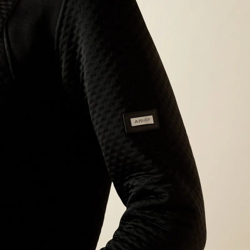 Ariat Radiance Full Zip Hoodie Ladies in Black-5