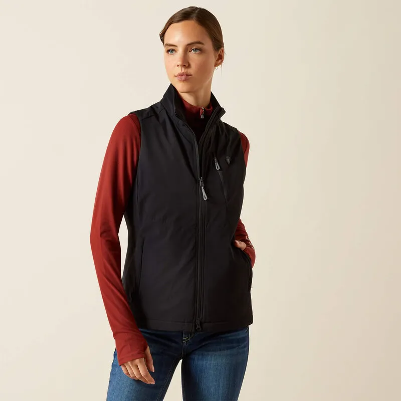 Ariat Rion StretchShell Gilet Ladies in Black