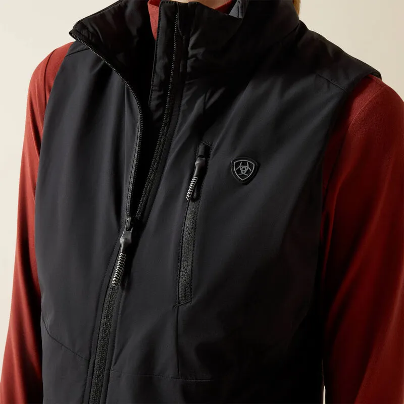 Ariat Rion StretchShell Gilet Ladies in Black-1