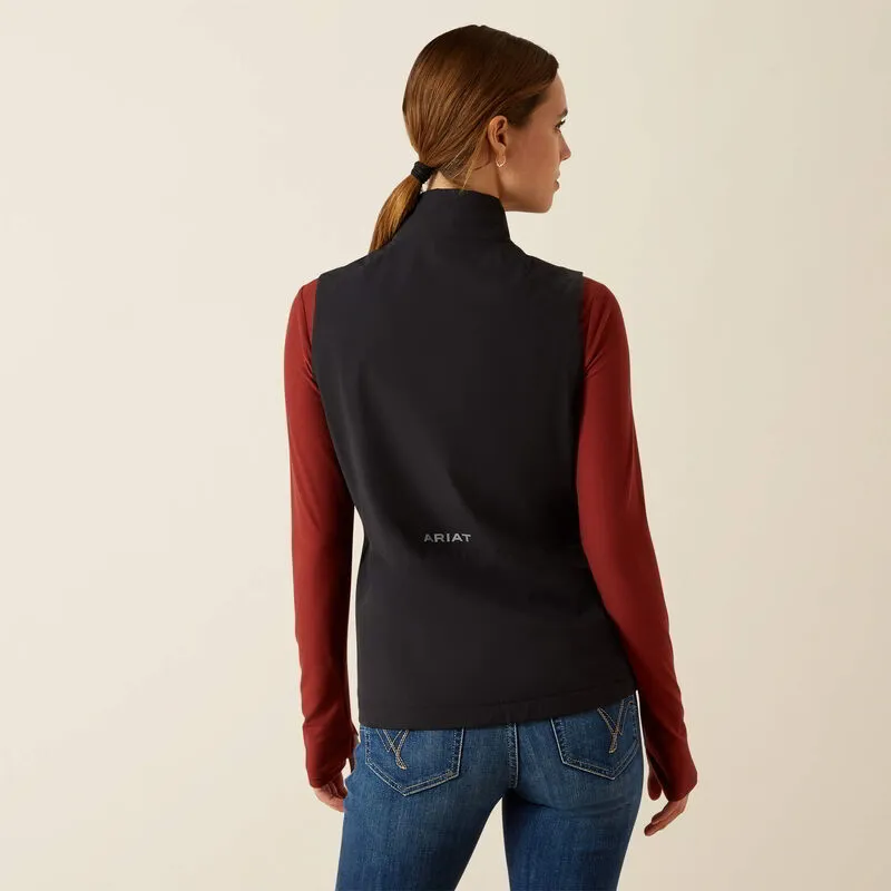 Ariat Rion StretchShell Gilet Ladies in Black-4
