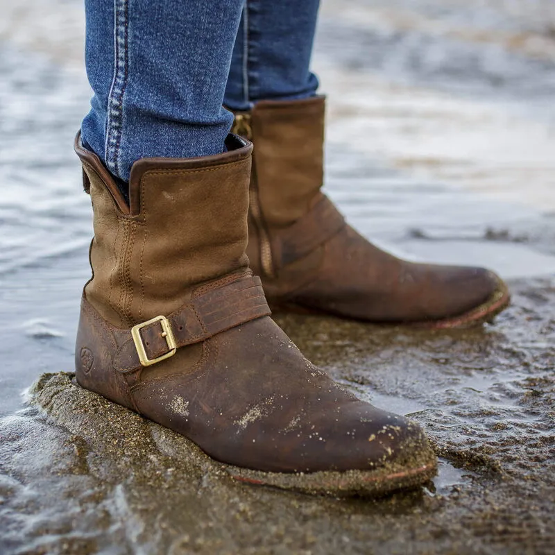 Ariat Savannah Waterproof Boot in Chocolate and Willow-6
