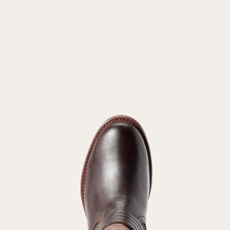 Ariat Savannah Waterproof Boot in Chocolate and Willow-4
