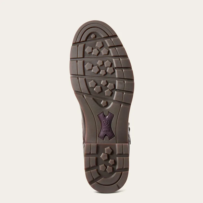 Ariat Savannah Waterproof Boot in Chocolate and Willow-4