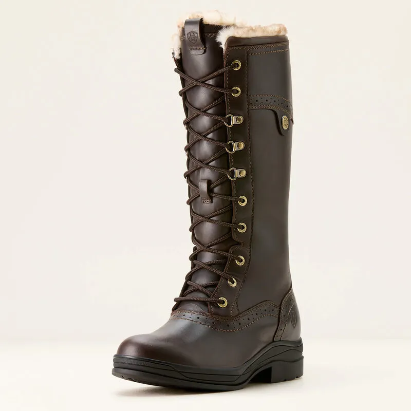 Ariat Wythburn II Sherpa Waterproof Boot Ladies in Dark Mocha