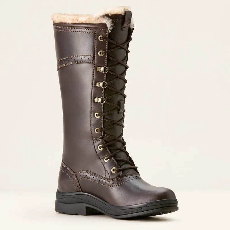 Ariat Wythburn II Sherpa Waterproof Boot Ladies in Dark Mocha-1