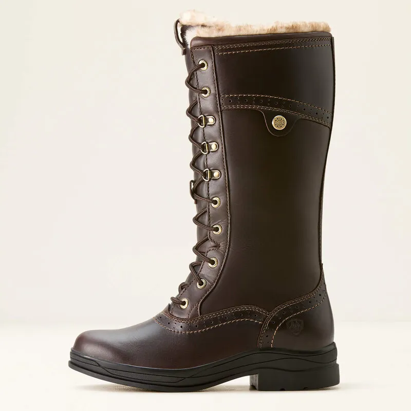 Ariat Wythburn II Sherpa Waterproof Boot Ladies in Dark Mocha-5