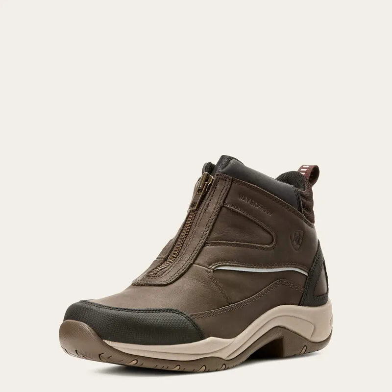 Ariat Telluride Zip Waterproof Boot Ladies in Dark Brown