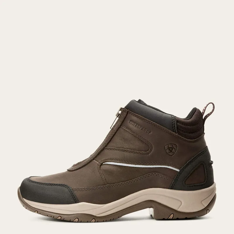 Ariat Telluride Zip Waterproof Boot Ladies in Dark Brown-2