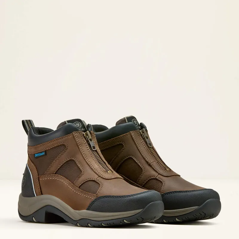 Ariat Terrain Zip Waterproof Boot Ladies in Palm Brown-7