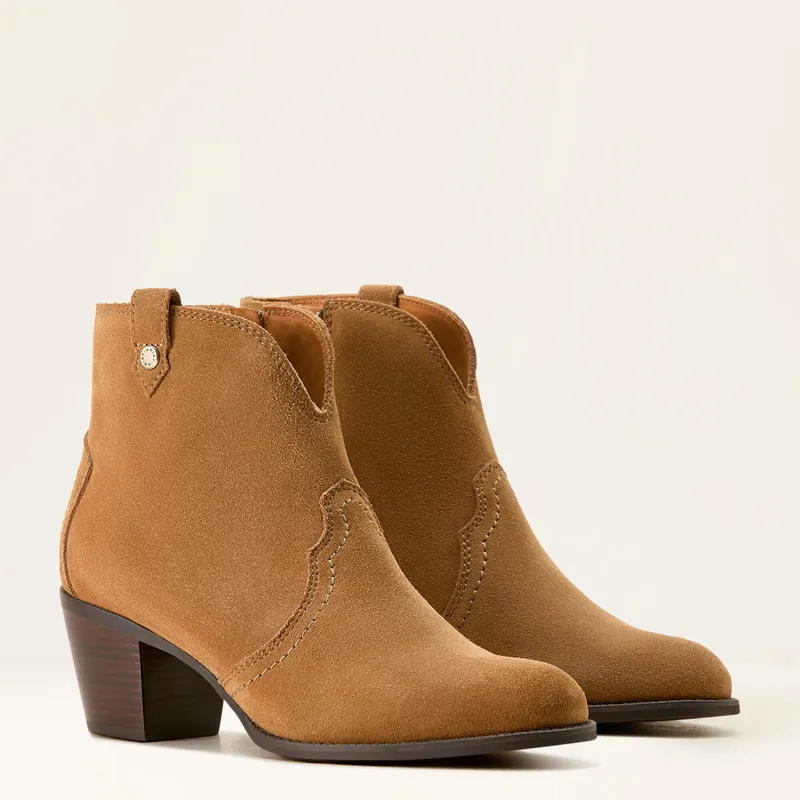 Ariat Tilbury Boot Ladies in Carmel Suede-6