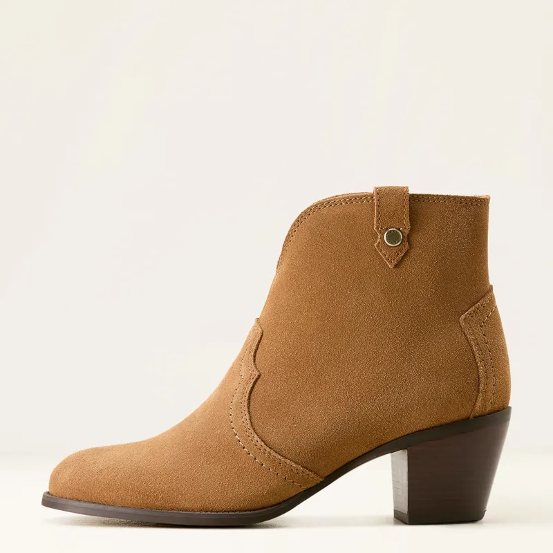 Ariat Tilbury Boot Ladies in Carmel Suede-2
