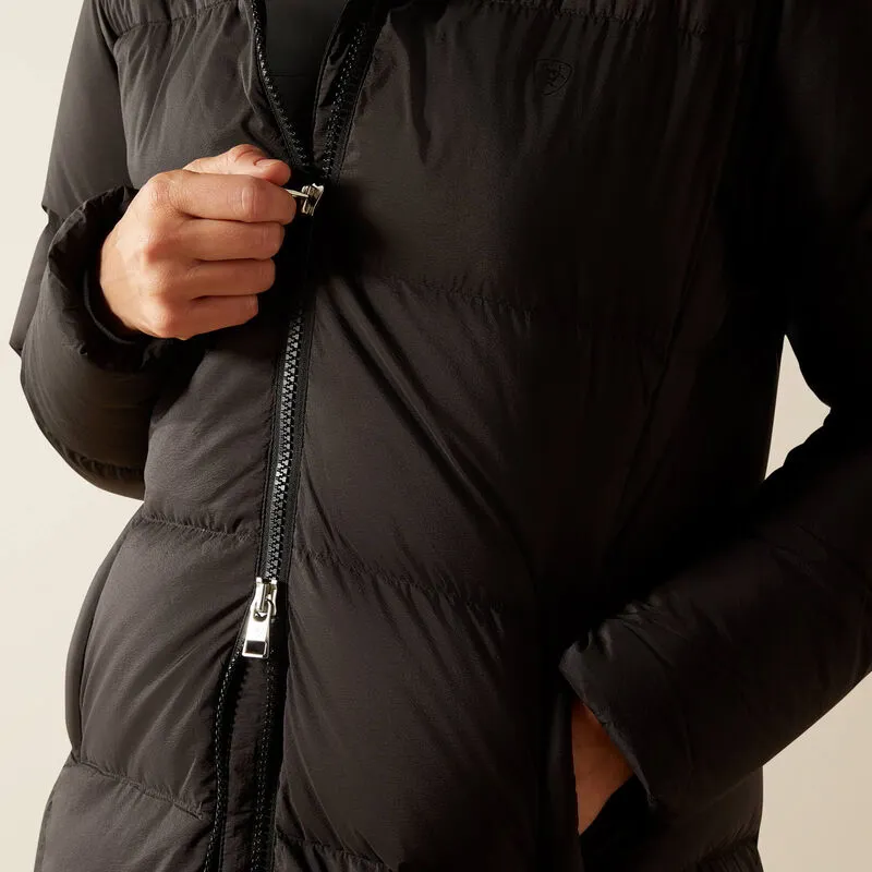 Ariat UltraPuff Down Coat Ladies in Black-2