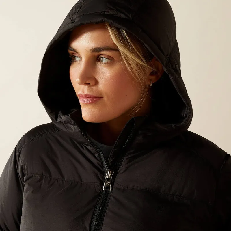 Ariat UltraPuff Down Coat Ladies in Black-3