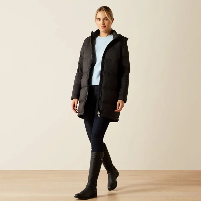 Ariat UltraPuff Down Coat Ladies in Black-3