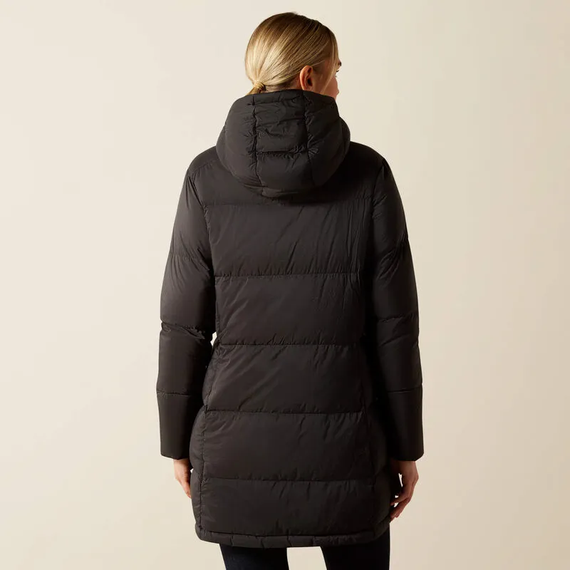 Ariat UltraPuff Down Coat Ladies in Black-4